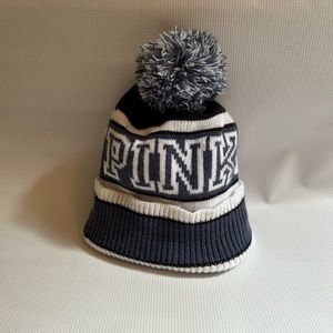 Victoria Secret Pink Nation Beanie | Blue